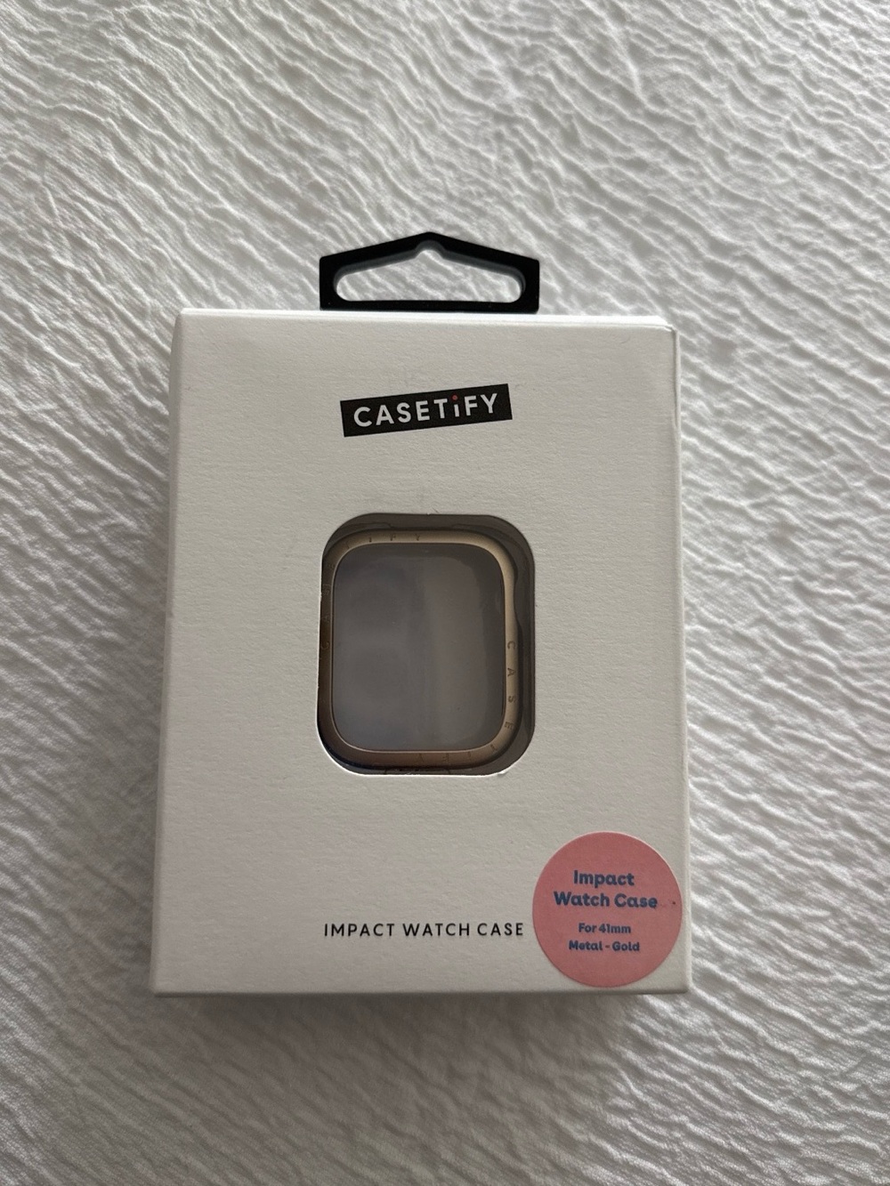 Casetify Impact Apple Watch Case - Metal Gold (41mm)